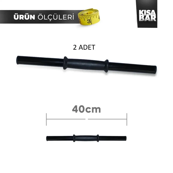 Kısa Bar 40 Cm x 2 - 1