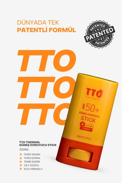 Tto Güneş Koruyucu Stick 50spf Uva Uvb Koruma - Resim 4