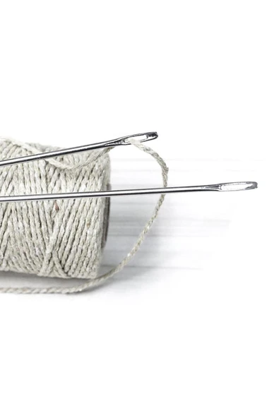 4 No 1,3 mm 15 Cm Uzun 3 Adet Çuvaldız Saraç El Dikiş İğnesi - 4