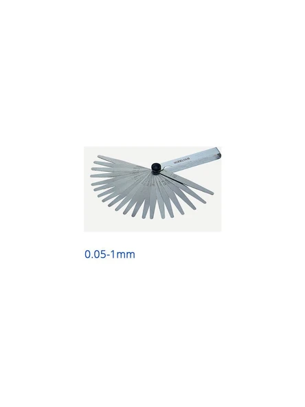 İZELTAŞ Sentil Filler Çakısı 20 Parça Metrik (0,05-1 mm) - 1