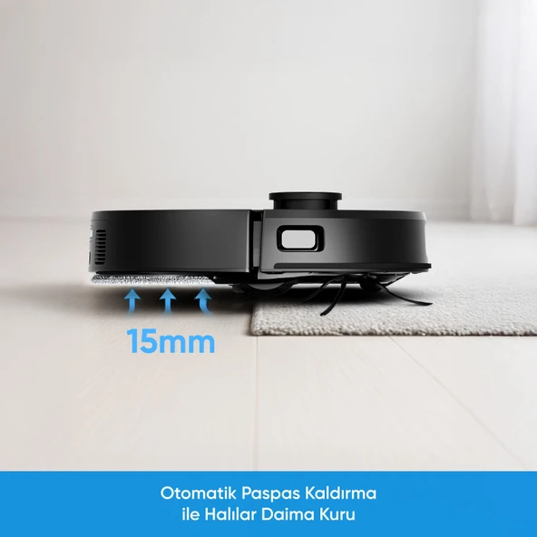 Şımart katya U Akıllı Robot Süpürge 10000Pa Yüksek Emiş Gücü, Otomatik Mop Yıkama ve Kurutma - 6