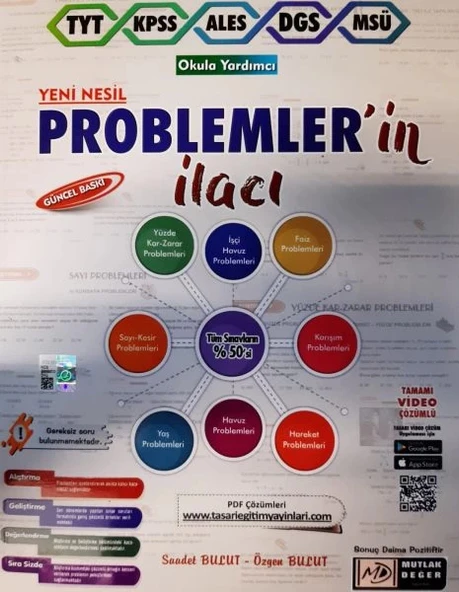 Mutlak Değer TYT DGS ALES Problemlerin İlacı Soru Bankası ürün görseli