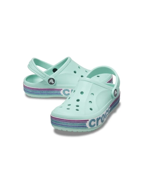 Crocs Bayaband Rainbow Glitter 209730-4SS Çocuk Terlik - Resim 2