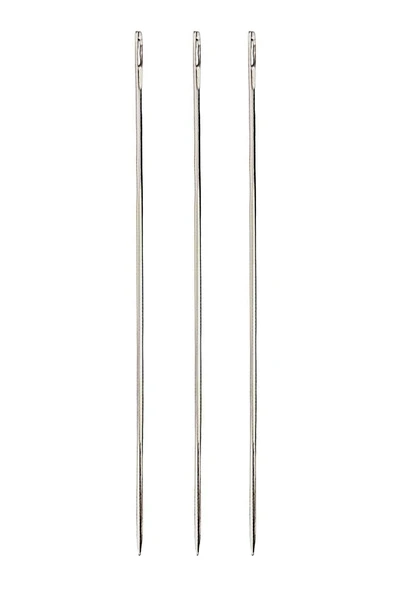 4 No 1,3 mm 15 Cm Uzun 3 Adet Çuvaldız Saraç El Dikiş İğnesi