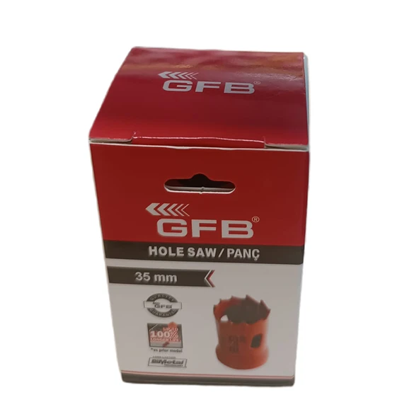 GFB Tct Hole Saw Delme Panç 35 Mm - 4809 - Resim 7