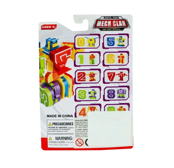 Robota Dönüşen Rakam- Bir - Resim 4