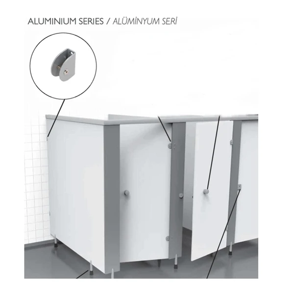 Tempo Islak Hacim 13 mm Kabin Alüminyum U Bağlantı - 3