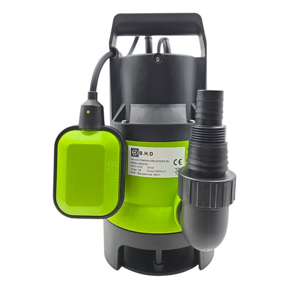 Fixonic B.H.D. BHD00291 550W Kirli/Temiz Su Dalgıç Pompa ürün görseli 1