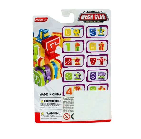 Robota Dönüşen Rakam- Sekiz - 4