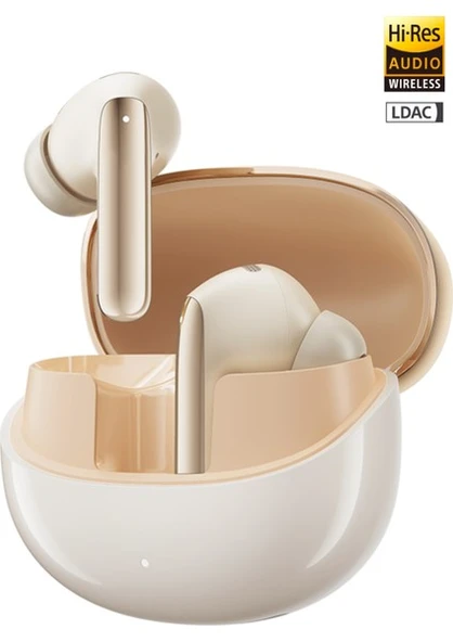 QCY MeloBuds Pro HT08 ANC TWS Altın Kulak İçi Bluetooth Kulaklık ürün görseli