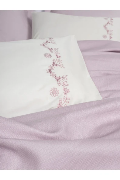 Cotton Box Serenity Bambu Çift Kişilik Pike Takımı Vaila Lila - Resim 3