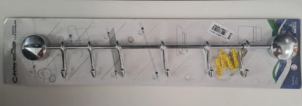 KROM 6 LI ASKILIK - 6 ASKILI - VAKUMLU AMBALAJ ürün görseli 1