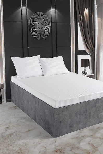 Varol Zeus Serisi Pamuk Saten King Size Çarşaf Takımı ürün görseli