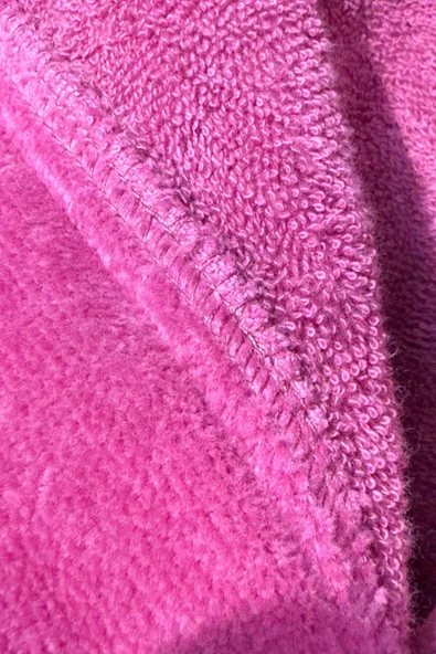 Yumuşak Dokulu Kapüşonlu Çocuk Bornozu - Resim 3