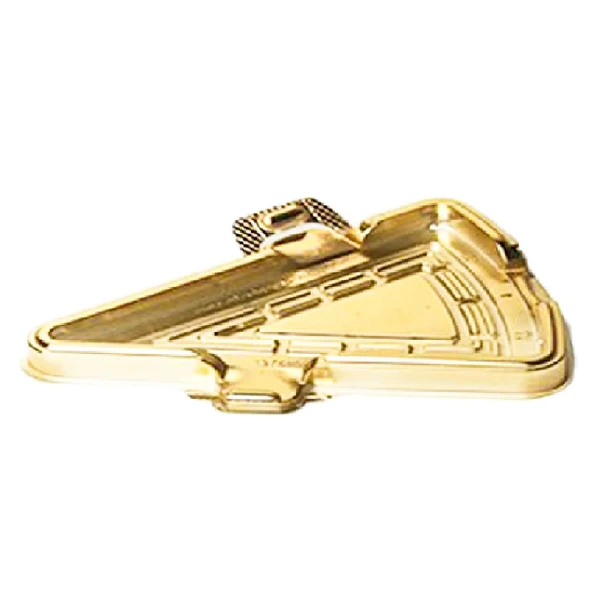 Star Üçgen Pasta Dilim Kutusu (ALTIN) 50 Li ürün görseli