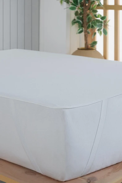Varol Tek Kişilik 120x200cm Yatak Koruyucu Sıvı Geçirmez Alez - Resim 4
