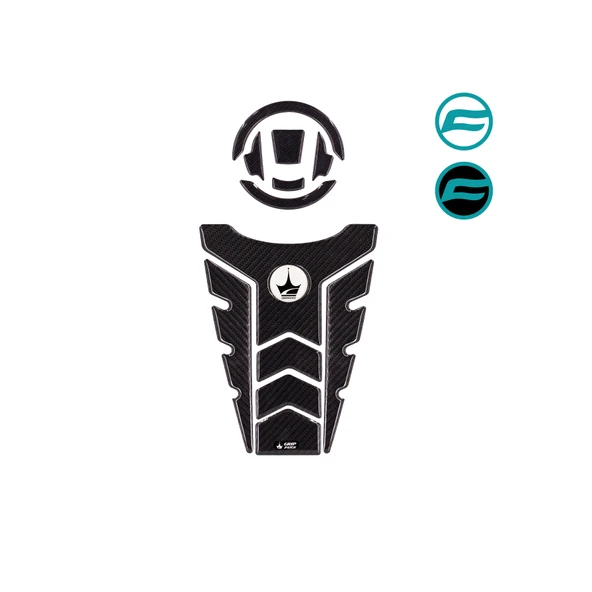 CF-450/NK İLE UYUMLU DEPO VE DEPO KAPAĞI 6D KARBON KAYDIRMAZ TANK PAD CFDKS01 ürün görseli