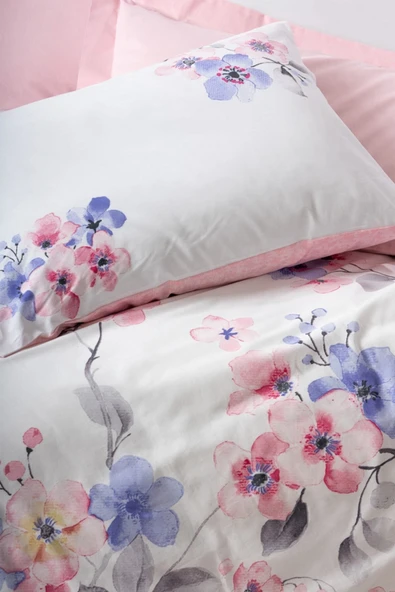 Cotton Box Modeline Tek Kişilik Nevresim Takımı Jayda Pembe - 2