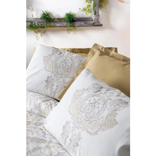 Cotton Box Bohem Serisi Çift Kişilik Nevresim Takımı Najva Hardal - Resim 2