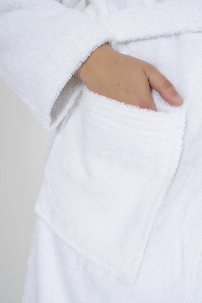 Varol Hera Serisi Bukle Otel Bornozu 1100gr - Resim 4