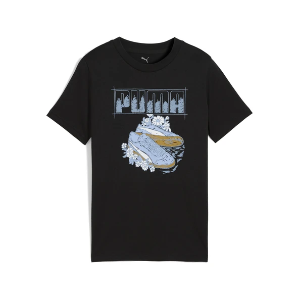 Puma 688496 01 Graphic Tee Çocuk Günlük T-Shirt ürün görseli
