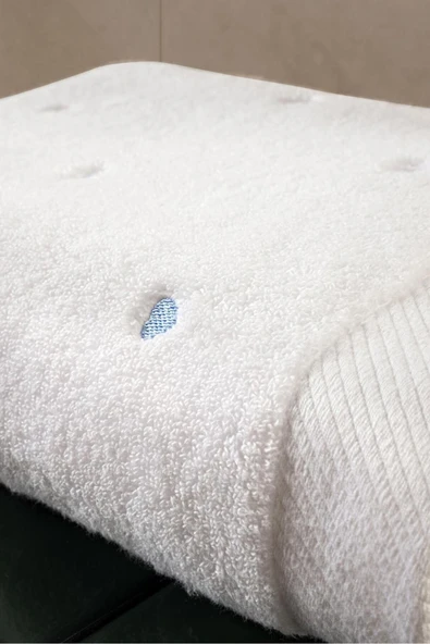 Varol Love Serisi Nakışlı Micro Cotton Banyo Havlu Seti - Resim 7