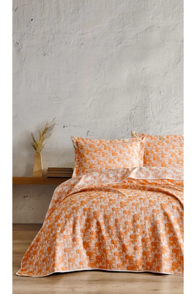 Varol Daisy Çift Kişilik Yatak Örtüsü - Resim 3