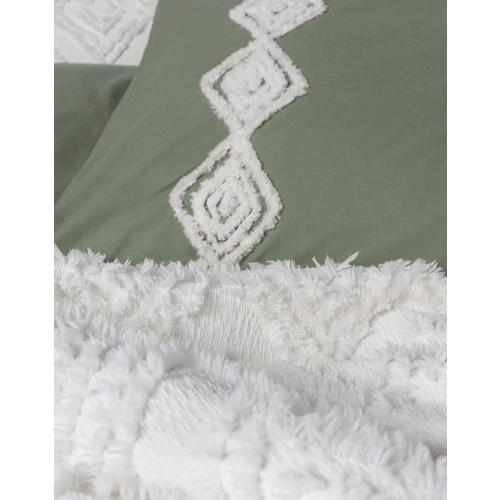 Cotton Box Limi Yatak Örtülü Nevresim Takımı Luke Krem - Resim 3