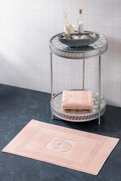 Varol 2 Adet Renkli Banyo Paspas Ayak Havlusu 50x70 - 10