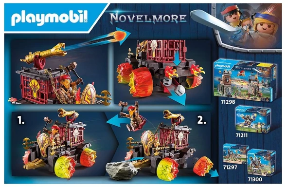 Playmobil Novelmore 71299 Burnham Raiders - Resim 4