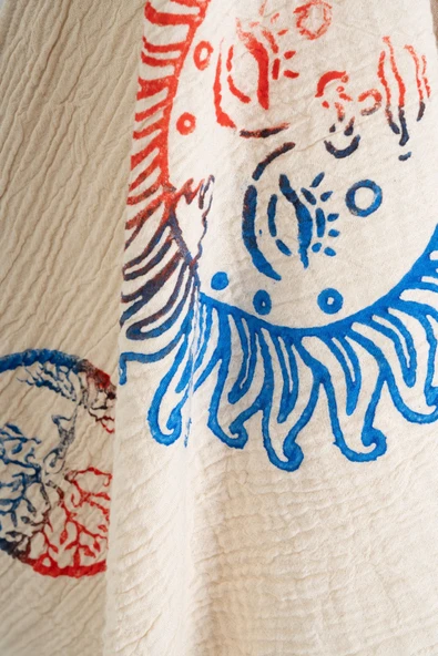 Varol Organik %100 Pamuk Kimono Yaka Sabalık Bornoz - Dualis - 4