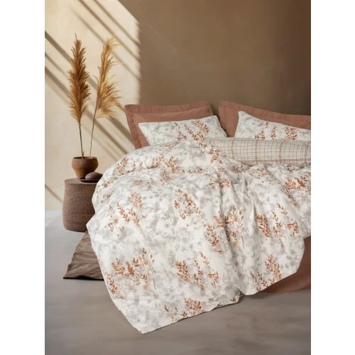Cotton Box Modeline Çift Kişilik Nevresim Takımı Lamina Tarcin - 1