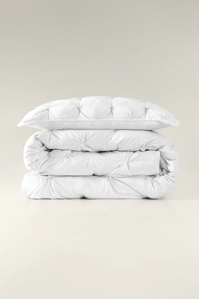 Varol El Yapımı Queen Kaz Tüyü Yastık %90 Gıdık / %10 Sırt 50x70 cm - Resim 2