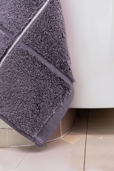 Varol Kare Micro Cotton El Havlusu 50x90cm - Resim 2