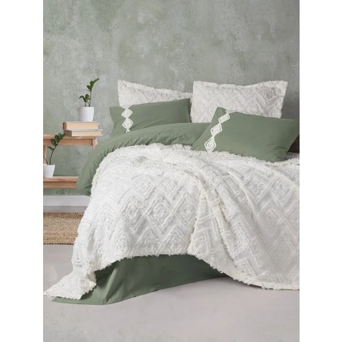 Cotton Box Limi Yatak Örtülü Nevresim Takımı Luke Krem ürün görseli 1