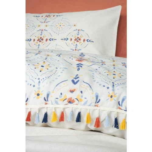 Cotton Box Candy Serisi Çift Kişilik Nevresim Takımı Milis Kiremit - Resim 2