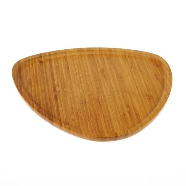 UN 387 BAMBOO TEPSI UCGEN BUYUK