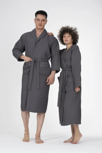 Varol Kaos Serisi Şal Yaka Pike Bornoz Sabahlık ürün görseli