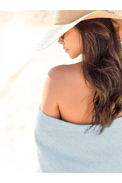 Varol Elmas Yöresel Peştemal – 100x180 cm | %100 Pamuk - Resim 3