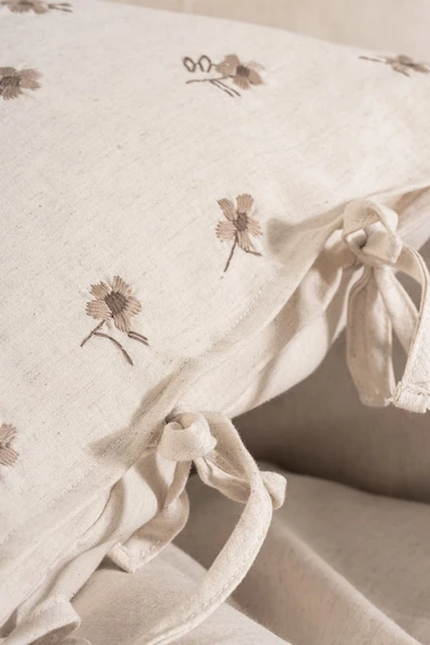 Cotton Box Keten Çift Kişilik Nevresim Takımı Arie - Resim 3