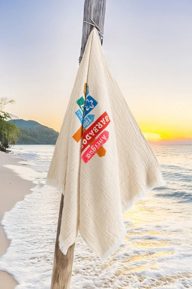 Varol Organik %100 Pamuk Müslin Peştemal - Nomada ürün görseli