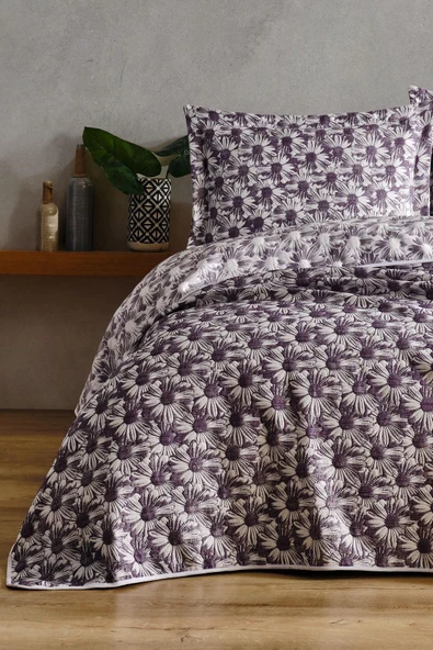 Varol Daisy Çift Kişilik Yatak Örtüsü - Resim 7