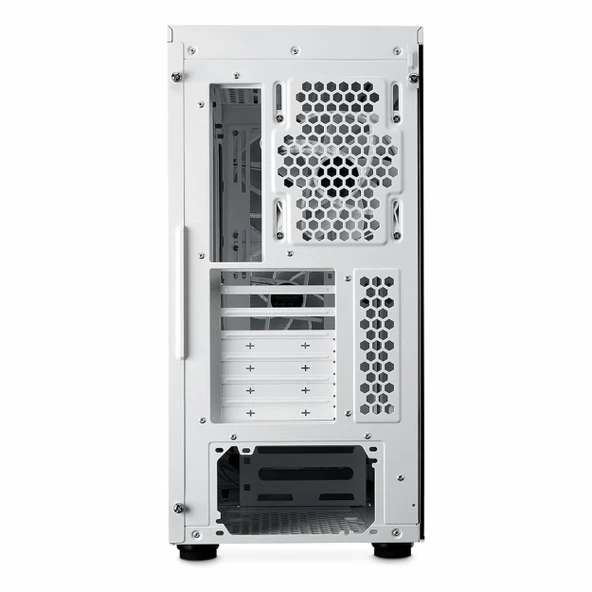 Cooler Master MasterBox 600 USB 3.2 ARGB eATX Mid Tower Beyaz Kasa - Resim 6