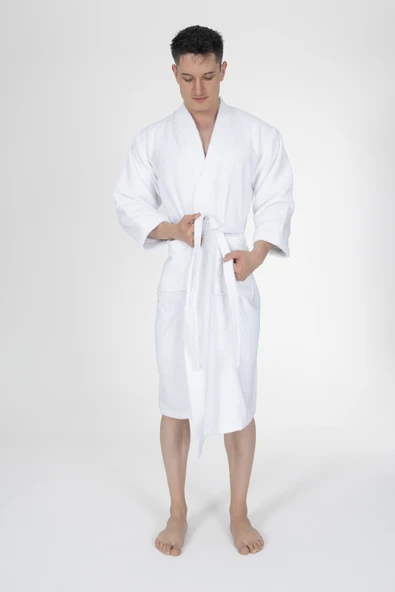 Varol Hera Serisi Bukle Otel Bornozu 1100gr - Resim 5