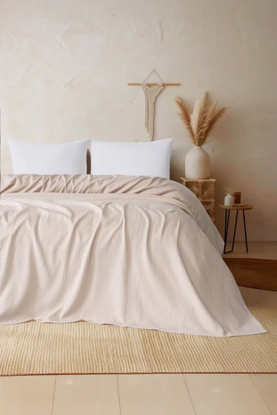 Varol %100 Pamuk Örgü Pike | 220x240 cm | 1. Sınıf Kalite | 7 Renk Seçeneği - Resim 5