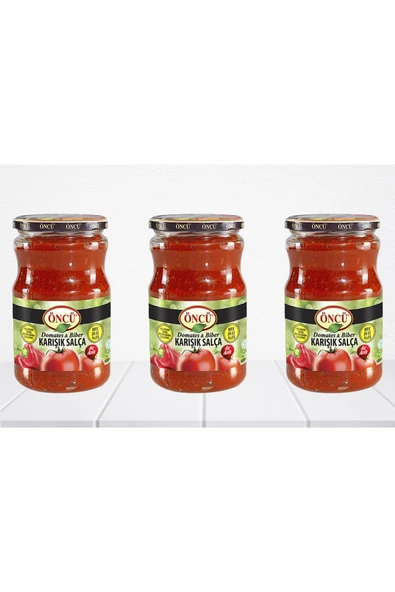 Karışık Salça 700 g 3 adet