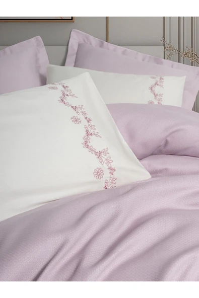 Cotton Box Serenity Bambu Çift Kişilik Pike Takımı Vaila Lila - Resim 2