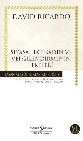Siyasal İktisadın ve Vergilendirmenin İlkeleri - Hasan Ali Yücel Klasikleri ürün görseli