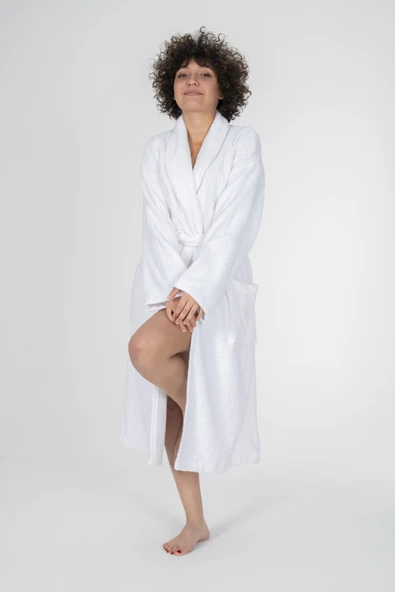 Varol Eros Serisi Bukle Otel Bornozu 1100gr - Resim 3