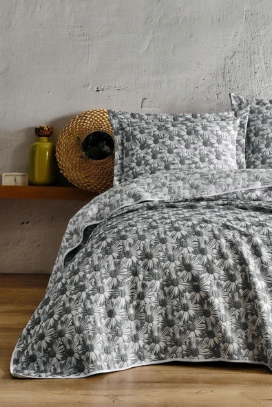 Varol Daisy Çift Kişilik Yatak Örtüsü - Resim 11